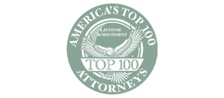 Gilbert Law Firm - Reputable Car Accident Attorney Farmington WA - America's top 100 attorneys badge