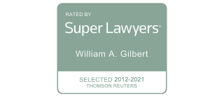 Gilbert Law Firm - Leading Pedestrian Accident Lawyer Reardan WA - super lawyers badge