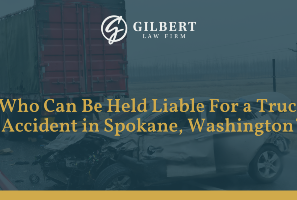 Who Can Be Held Liable For a Truck Accident in Spokane, Washington
